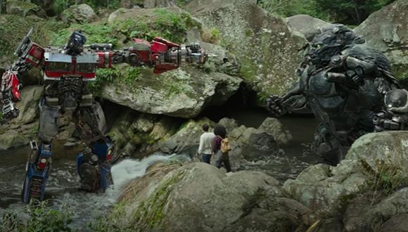 El primer tráiler de “Transformers: Rise of the Beasts” revela escenas filmadas en Cusco y San Martín. (Foto: Captura/Paramount Pictures)