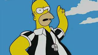 Homero Simpson arbitrará en el Mundial Brasil 2014