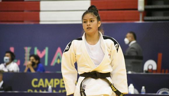 Luciana Julca irá por la medalla de oro en el Campeonato Panamericano Judo Lima 2022 | Foto: IPD.