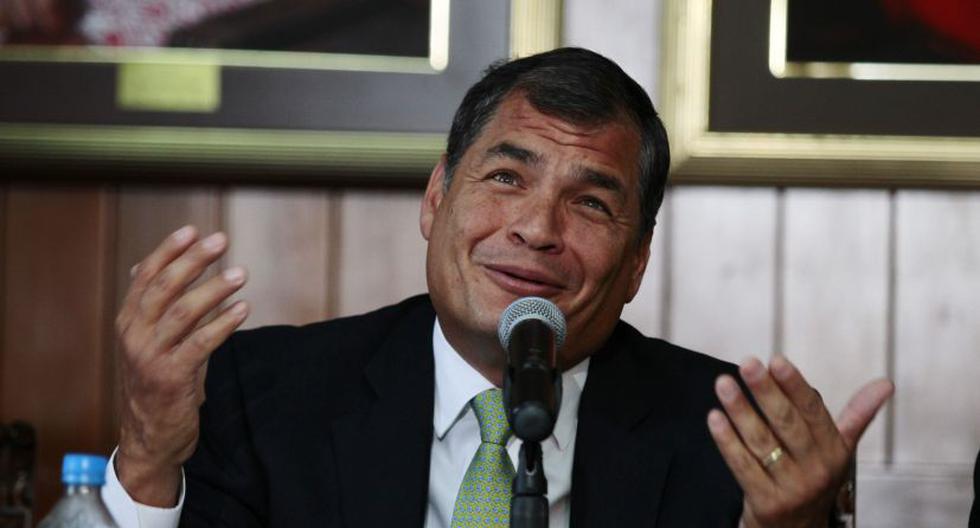 Rafael Correa, mandatario de Ecuador (Foto: EFE)