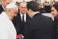 Instagram: Anahí emocionada por su visita al papa Francisco 