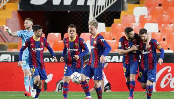 El contrato de Lionel Messi con Barcelona está a punto de expirar y buscan con urgencia su renovación. (Foto: EFE)
