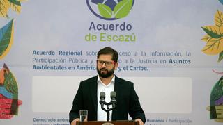 Boric afirma que Chile debe garantizar el agua como “derecho humano”
