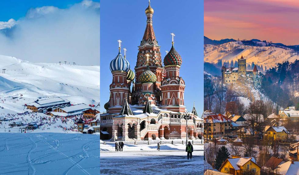 Hay diversas ciudades en Europa que están cubiertos con mantos de nieve y que cuentan con temperaturas extremas. En esta galería, conoce cuáles son esos destinos. (Foto: Shutterstock).