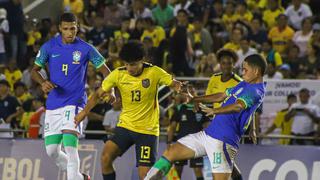 Con gol en los descuentos: Ecuador empata 2-2 contra Brasil el Sudamericano Sub-17 | RESUMEN Y GOLES