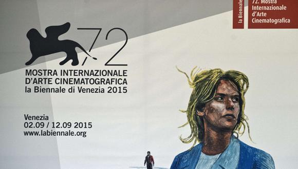 Afiche oficial de la edici&oacute;n 2015 del Festival de Venecia. (Foto: AFP)