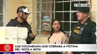 San Juan de Miraflores: detienen en flagrancia a extranjera que hacía cobros del gota a gota