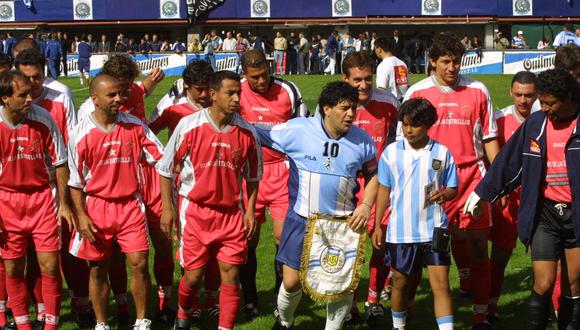 El “sueño impensado” de Solano: debutar con Boca Juniors al lado de Maradona | Foto: MARTIN ALVARADO / EL COMERCIO