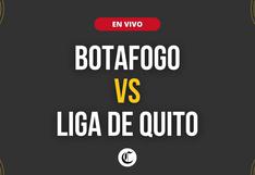 Botafogo vs. Liga de Quito en vivo, Copa Libertadores: a qué hora juegan, canal TV gratis y dónde ver transmisión