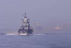 Armas de guerra: Flota Báltica rusa en acción en video