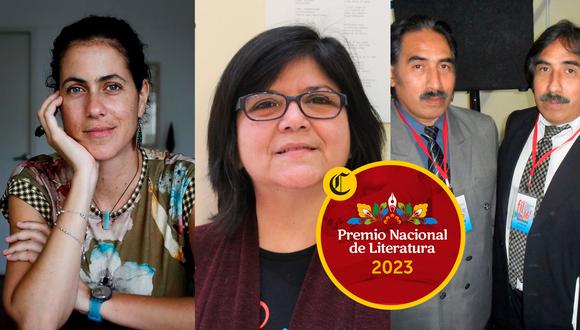 Ministerio de Cultura publicó lista de ganadores del Premio Nacional de Literatura 2023 | Foto: Redes sociales de los escritores / Ministerio de Cultura / Composición EC