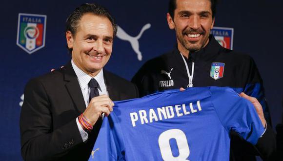 Italia le propuso a Prandelli seguir hasta después del Mundial