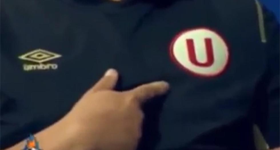 En el conocido programa español El Chiringuito de Jugones se presentó un hincha de Universitario, pero no esperaba que su camiseta generara confusión a los conductores. (Foto: Captura - YouTube)