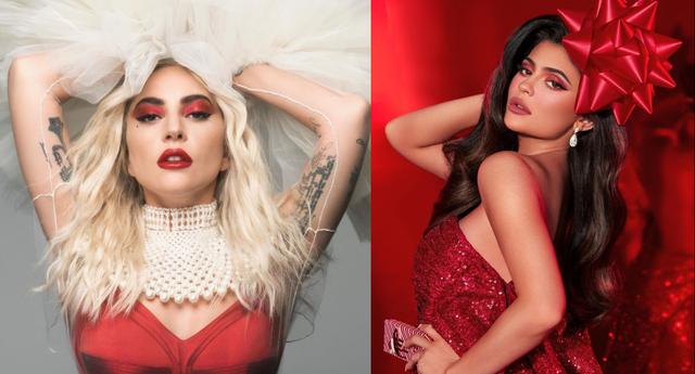 Lady Gaga y Kylie Jenner se han convertido en toda una sensación luego de incursionar satisfactoriamente en el mundo del maquillaje con las marcas Haus Laboratories y Kylie Cosmetics. En esta galería, conoce sus propuestas navideñas. (Fotos: Instagram)