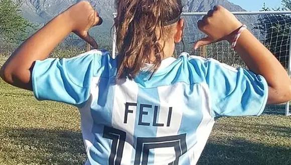 Felicitas Flores Mussi niña de ocho años que juega Estudiantes y firmó contrato con Nike superó a Lionel Messi y Neymar | NCZD | DEPORTE-TOTAL | EL PERÚ