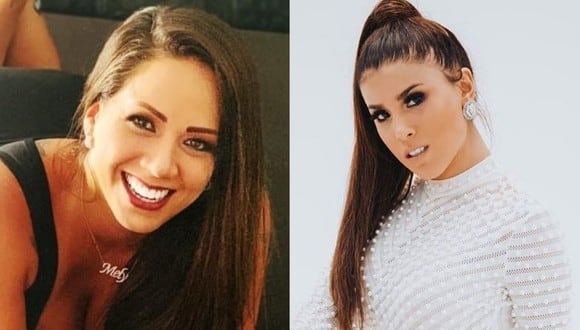 Melissa Klug se ríe de Yahaira Plasencia (Foto: composición Instagram)