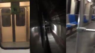 Facebook: se durmió en el tren y acabó en un curioso y aterrador lugar