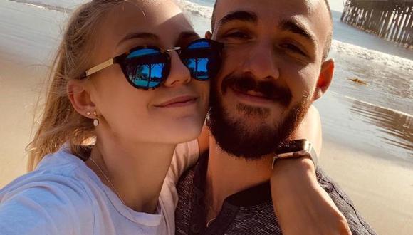 La joven Gabby Petito y su novio Brian Laundrie. Ella fue encontrada muerta tras ser reportada como desaparecida. (Instagram).