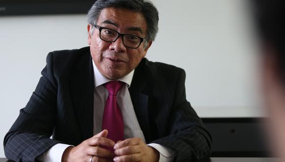 César Nakazaki respaldó la decisión de prisión preventiva contra Yenifer Paredes. (Foto: Pavel Ugaz / GEC)