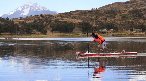 La aventura de remar sobre una tabla en el Urubamba - 1