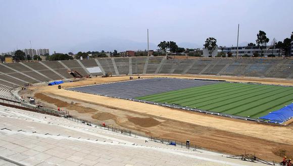 El estadio de la Universidad San Marcos será la sede del Sudamericano Sub 17 Perú 2019. (Foto: Andina)