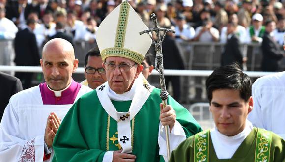 El papa Francisco contó qué le impresionó durante su visita al Perú. (Foto: AFP)