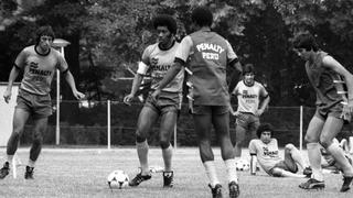 Entrenamiento de la selección peruana en España 1982