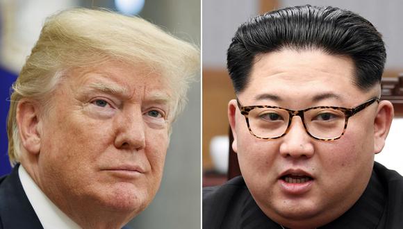 El primer encuentro entre Donald Trump y Kim Jong-un se dió en junio del 2019 en Singapur. (AP)
