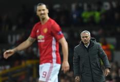 Jose Mourinho lamenta lesión de Zlatan Ibrahimovic y teme lo peor