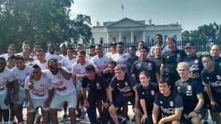 Selección peruana visitó la Casa Blanca en Washington [FOTOS]