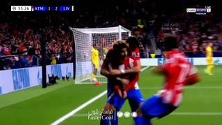 Antoine Griezmann anotó su doblete y le dio el empate a Atlético de Madrid vs. Liverpool | VIDEO