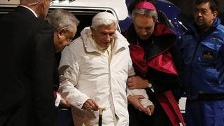 Benedicto XVI fue sometido a una operación hace tres meses