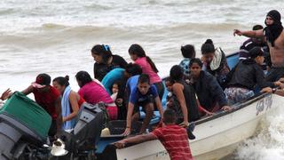 Los 27 venezolanos deportados de Trinidad y Tobago que tuvieron que ser devueltos y están ahora detenidos 