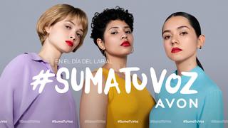Avon lanza campaña inspirada en labiales para visibilizar la violencia contra la mujer
