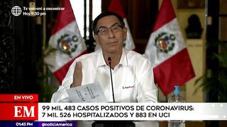 Coronavirus en Perú: se elevó a 99 mil 483 los casos positivos de COVID-19 