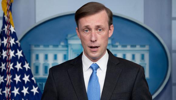 El asesor de Seguridad Nacional de Estados Unidos, Jake Sullivan, advirtió el domingo que Rusia enfrentará “consecuencias” si el crítico del Kremlin en huelga de hambre Alexei Navalny muere. (Foto: SAUL LOEB / AFP).
