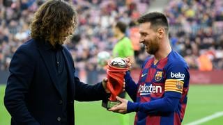 Carlos Puyol: “No quería que Messi se fuera"