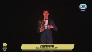 Cristiano Ronaldo en la Torre Eiffel: así recibió el Balón de Oro