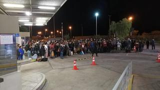 Tacna: casi 200 peruanos provenientes de Chile intentan ingresar al Perú por la frontera