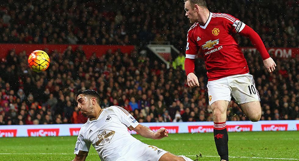Así fue el golazo de Wayne Rooney. (Foto: Getty Images)