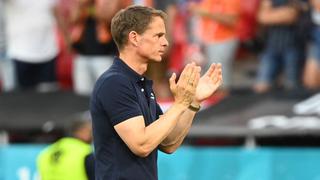 Frank de Boer no es más seleccionador de Holanda tras eliminación de la Eurocopa