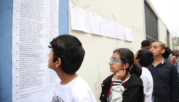 Los COAR permite a los escolares con habilidades sobresalientes a acceder a un servicio educativo de calidad.  (Foto: Andina)