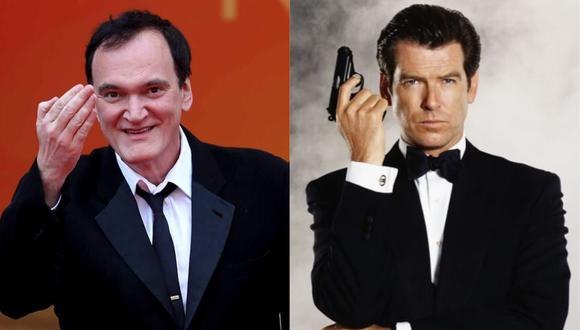 Quentin Tarantino quiso dirigir una película de “James Bond” con Pierce Brosnan como protagonista. (Foto: AFP/Captura)