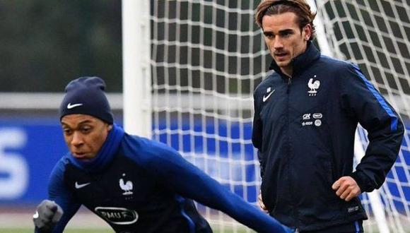 Mbappé: Antoine Griezmann pidió mucho cuidado con los elogios