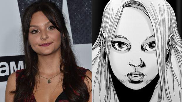 Cassady McClincy es Lydia en "The Walking Dead" (Foto: AFP / Image Comics)