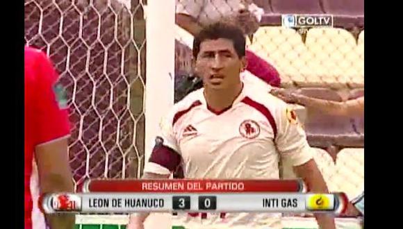 León de Huánuco goleó 3-0 a Inti Gas por el Grupo A