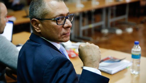 Desde octubre de 2017, Glas está alojado en una cárcel en la localidad de Latacunga luego de ser juzgado por el delito de asociación ilícita en la trama de corrupción de Odebrecht, lo que le costó el cargo de vicepresidente. (EFE)