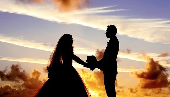 Atardecer de una boda. (Imagen: Pixabay)