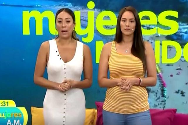 Karen Schwarz y Cathy Sáenz se disculparon públicamente y en vivo con Anahí de Cárdenas luego de que uno de los panelistas invitados a “Mujeres Al Mando” criticara que la actriz haya lucido un turbante durante el estreno de “Locos de Amor 3”.