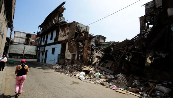 Barrios Altos es una de las zonas de Lima más vulnerables ante un terremoto. Un sismo ocurrido en el mar podría dar 10 segundos de anticipación a los vecinos para evacuar las casonas peligrosas. (Foto: Hugo Pérez)